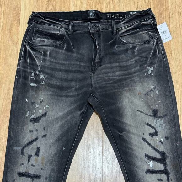 PRPS Micaiah Distressed Skinny Fit Jeans Men’s Size 38 New Authentic - Picture 3 of 12